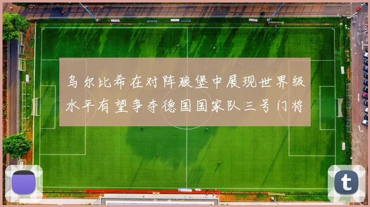 乌尔比希在对阵狼堡中展现世界级水平有望争夺德国国家队三号门将位置